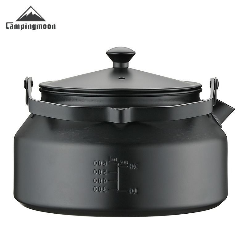 Coffee Equipment For Camping - CAMPINGMOON BKSW-1 Camping kookgerei, roestvrijstalen theepot,