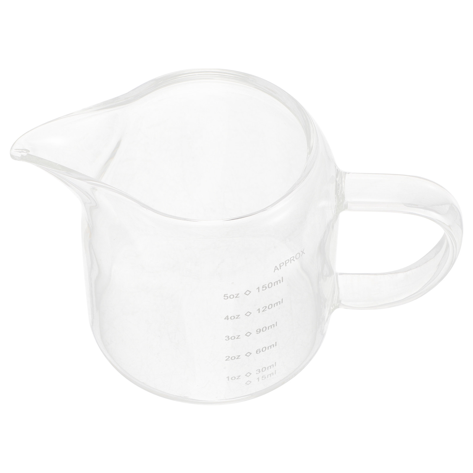 Espresso Shot Glass - Glazen maatbeker 150ml 5oz, transparant, met