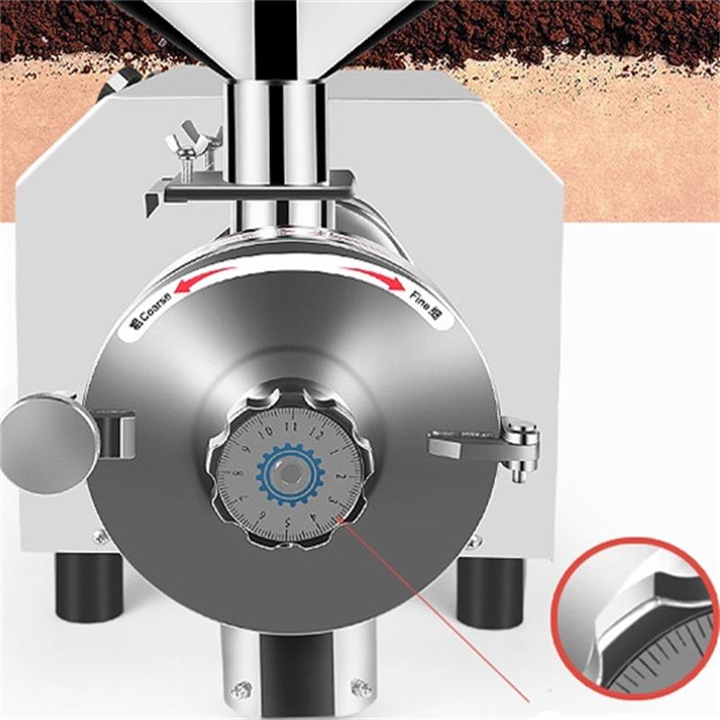 Commerciële elektrische kruide - Coffee Grinder Burr Flat recensie en prijs